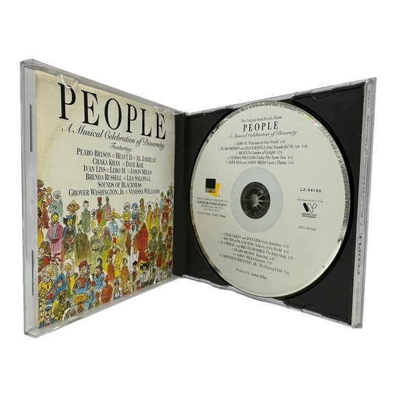 People: A Musical Celebration of Diversity OST (CD, 1995) - LN - Picture 2 of 4